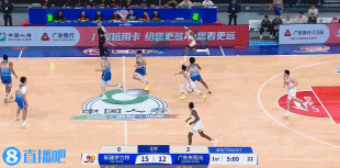 广东生涯首球！基安德-库克外线空了 直接手起刀落