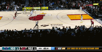 很懊恼！希罗快速推进急停出手 绝平三分也没进